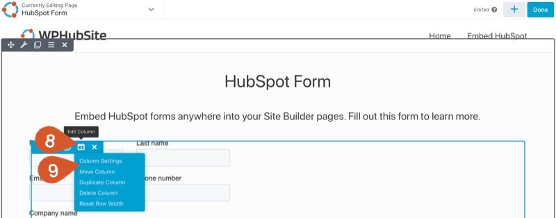 Edit the column settings in Site Builder to create better alignment.
